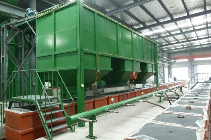 Lost Foam Casting Equipment Lost Foam Casting Automatic pouring bay
