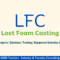 leading lost foam foundry setup